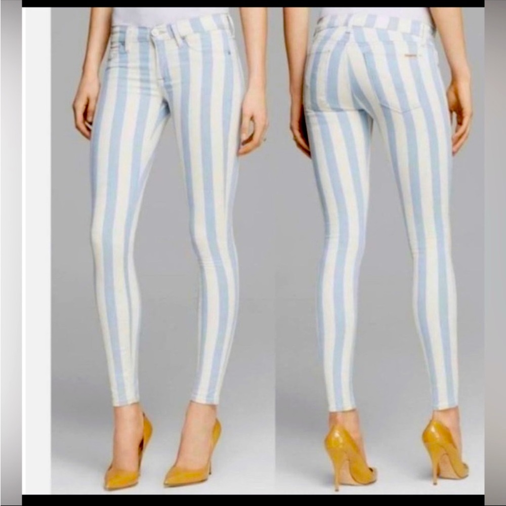 Krista super skinny Hudson striped jeans